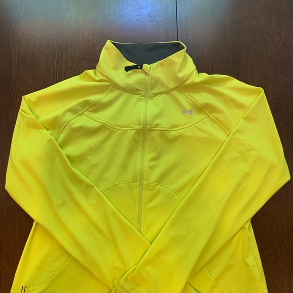 under armour yellow jacket